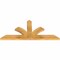 Ekena Millwork Richland Rough Sawn Timber Gable Bracket, Western Red Cedar, 48"W x 22"H x 2"D x 4"F, 11/12 Pitch GBW048X22X0204RIC00RWR - alternate 2